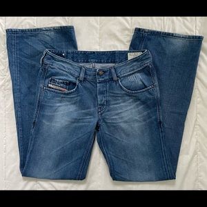 Womens Diesel Industrial Vixy Flare Jeans